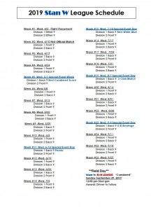 1 2019 Schedule pic