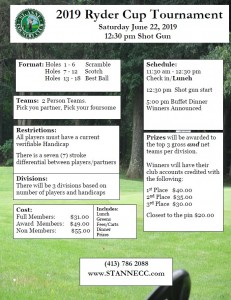 2019 Ryder Cup Flyer pic